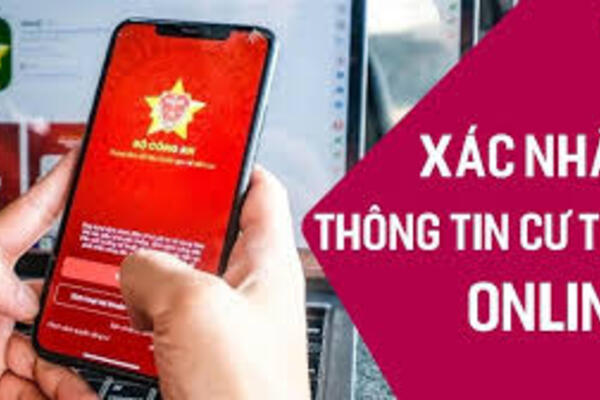 XÁC NHẬN THÔNG TIN VỀ CƯ TRÚ ONLINE TRÊN ĐIỆN THOẠI